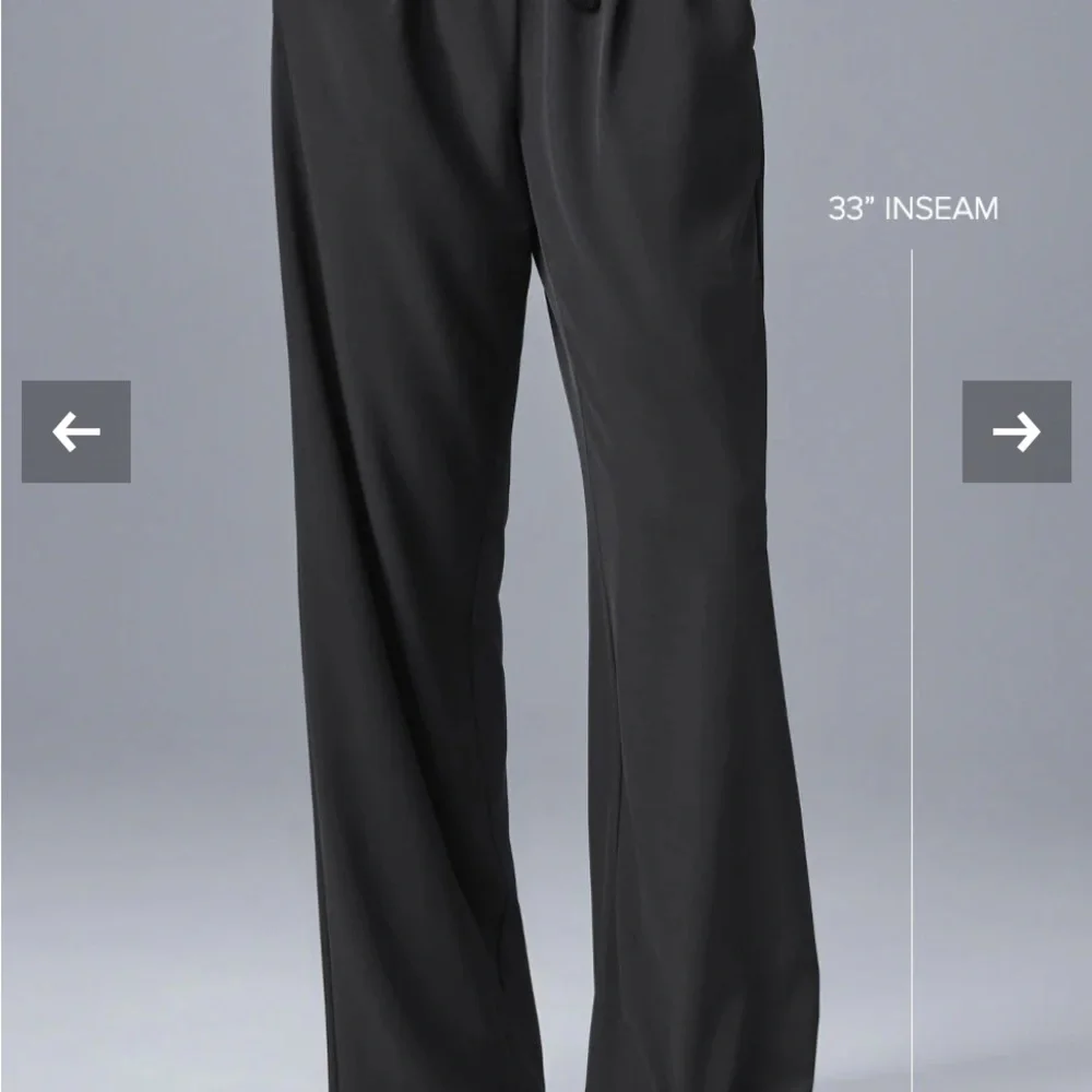 Alo Yoga Suit Up Trouser, NWT, Black, Medium, Long Inseam - Picture 3 of 3